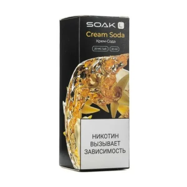 Жидкость SOAK L Cream Soda 30 мл в Якутске
