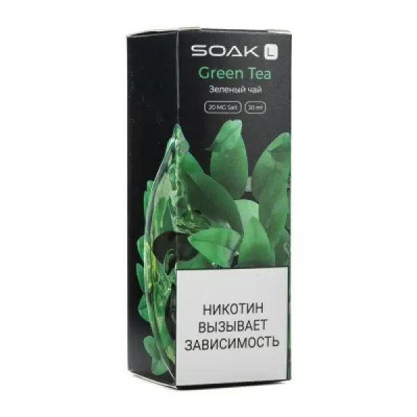Жидкость SOAK L Green Tea 30 мл в Якутске