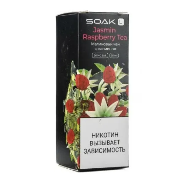 Жидкость SOAK L Jasmin Raspberry Tea 30 мл в Якутске