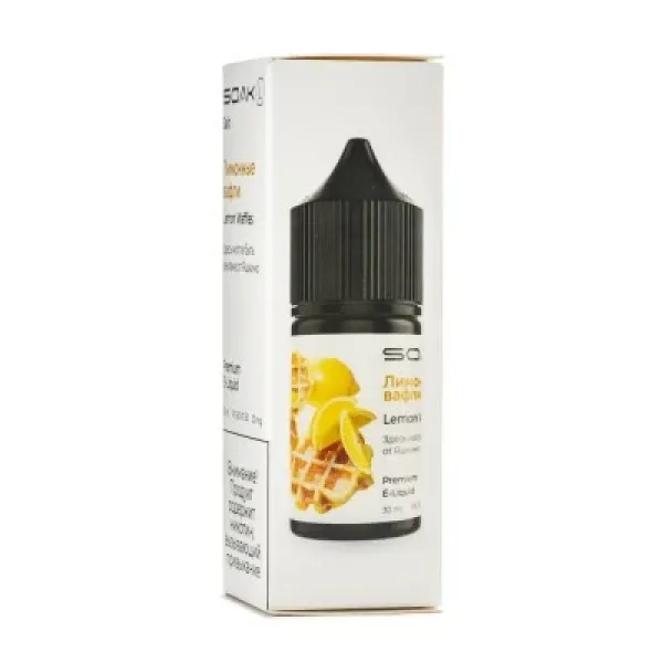 Жидкость SOAK L Lemon Waffles 30 мл в Якутске