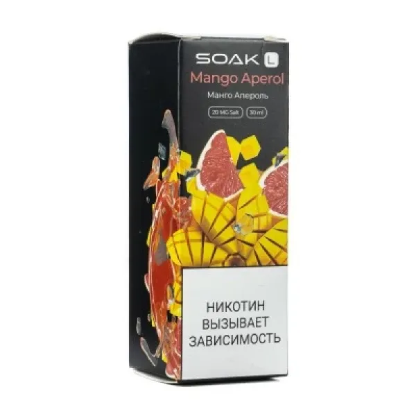 Жидкость SOAK L Mango Aperol 30 мл в Якутске