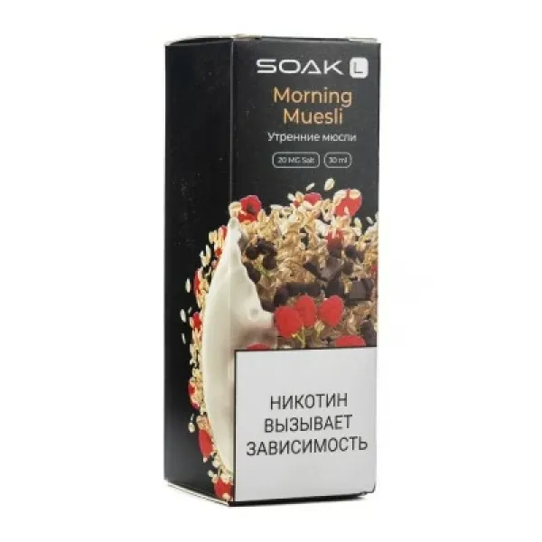 Жидкость SOAK L Morning Muesli 30 мл в Якутске