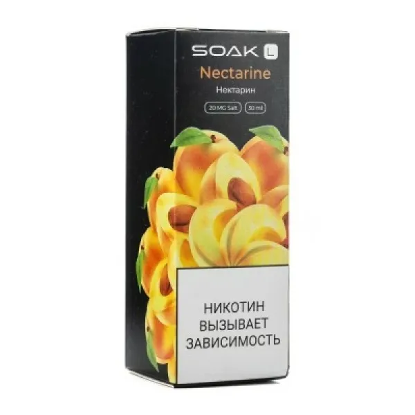 Жидкость SOAK L Nectarine 30 мл в Якутске