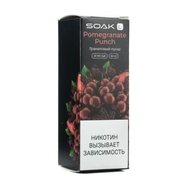 Жидкость SOAK L Pomegranate Punch 30 мл в Якутске