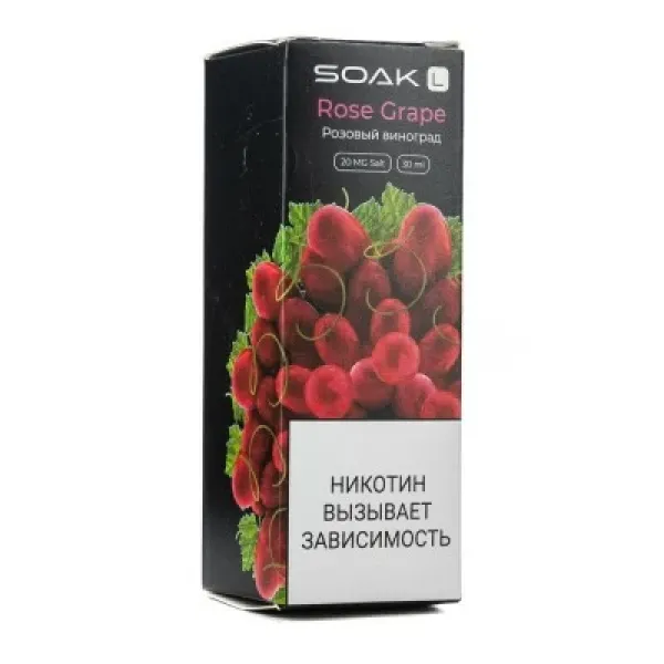 Жидкость SOAK L Rose Grape 30 мл в Якутске