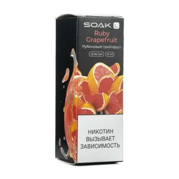 Жидкость SOAK L Ruby Grapefruit 30 мл в Якутске