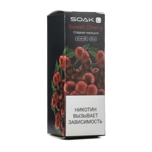 Жидкость SOAK L Sweet Cherry 30 мл в Якутске
