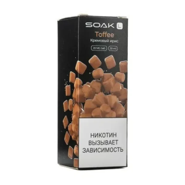 Жидкость SOAK L Toffee 30 мл в Якутске