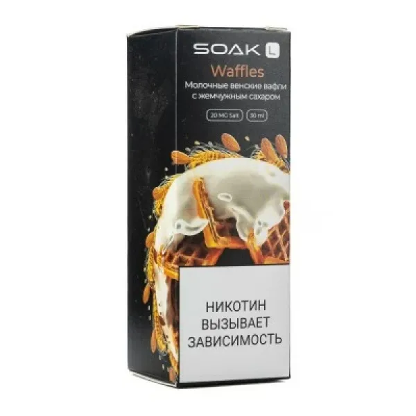 Жидкость SOAK L Waffels 30 мл в Якутске