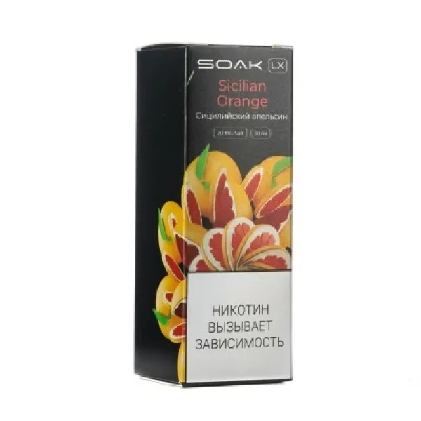 Жидкость SOAK LX Sicilian Orange 30 мл в Якутске