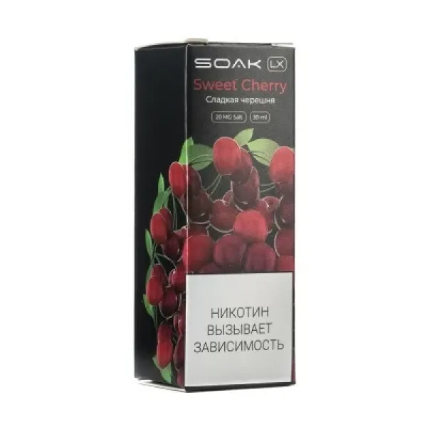 Жидкость SOAK LX Sweet Cherry 30 мл в Якутске