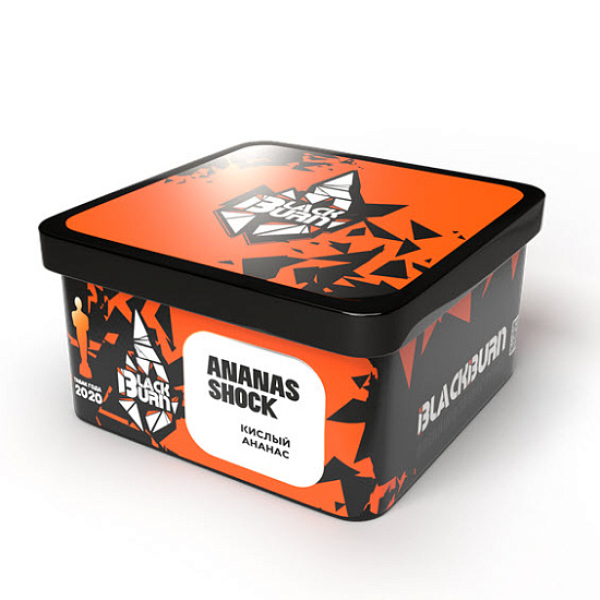 Табак BlackBurn Ananas shock (Кислый ананас) 200 гр в Якутске