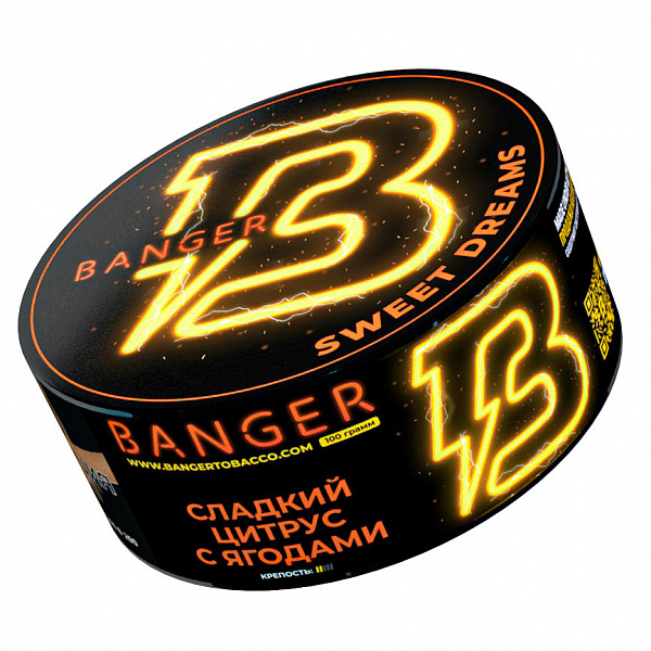Табак Banger Sweet dreams (Сладкие мечты) 100 гр в Якутске