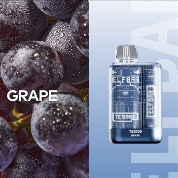 Elfbar TE5000 Grape, 5000 тяг в Якутске