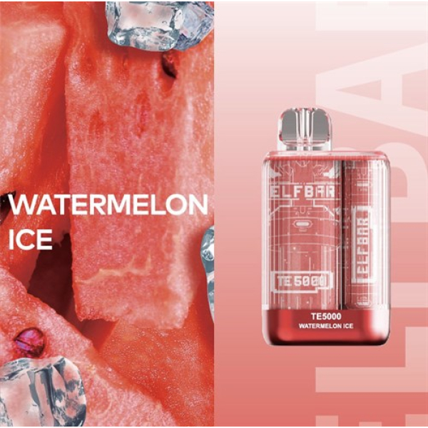 Elfbar TE5000 Watermelon Ice, 5000 тяг в Якутске