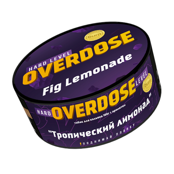 Табак Overdose Fig Lemonade (Тропический лимонад) 100 гр в Якутске