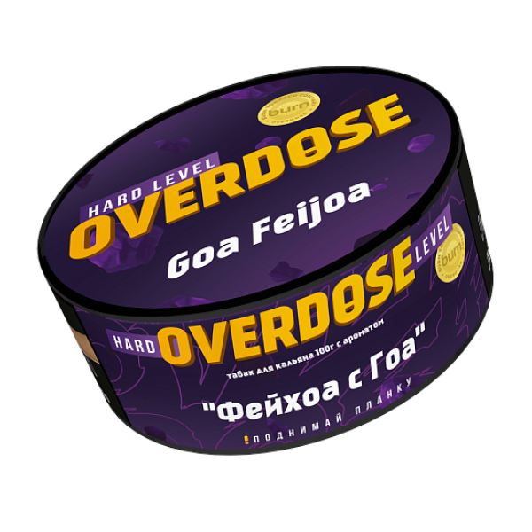 Табак Overdose Goa Feijoa (Фейхоа с Гоа) 100 гр в Якутске