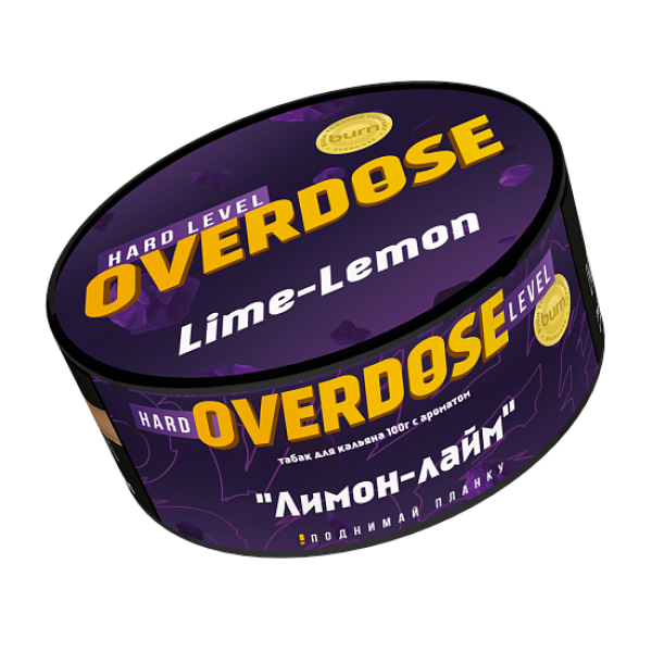 Табак Overdose Lime Lemon (Лимон лайм) 100 гр в Якутске