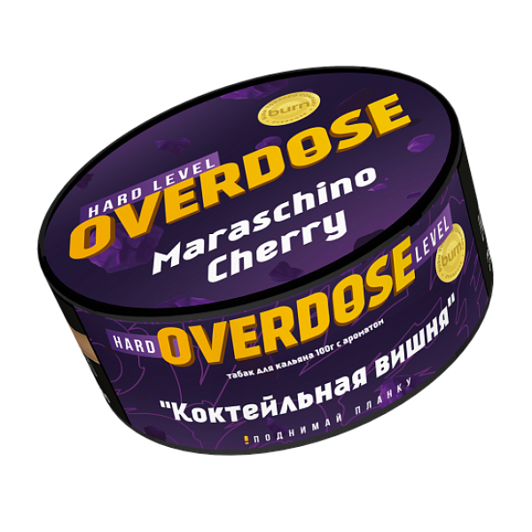 Табак Overdose Maraschino Cherry (Коктейльная вишня) 100 гр в Якутске