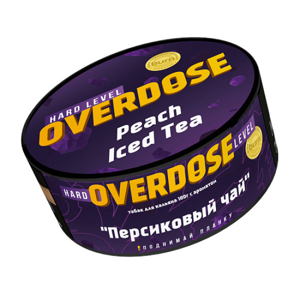 Табак Overdose Peach Iced Tea (Персиковый чай) 100 гр в Якутске