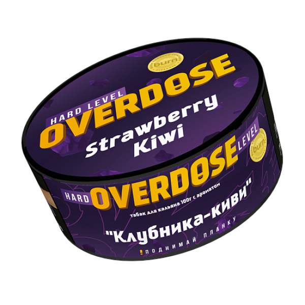 Табак Overdose Strawberry Kiwi (Клубника киви) 100 гр в Якутске