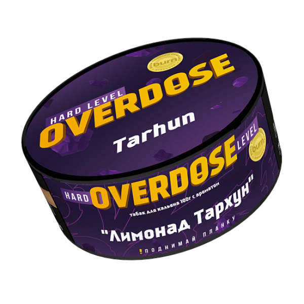 Табак Overdose Tarhun (Лимонад Тархун) 100 гр в Якутске