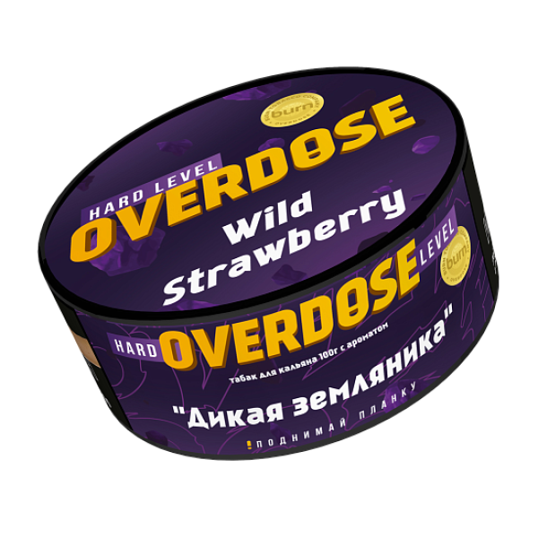 Табак Overdose Wild Strawberry (Дикая земляника) 100 гр в Якутске