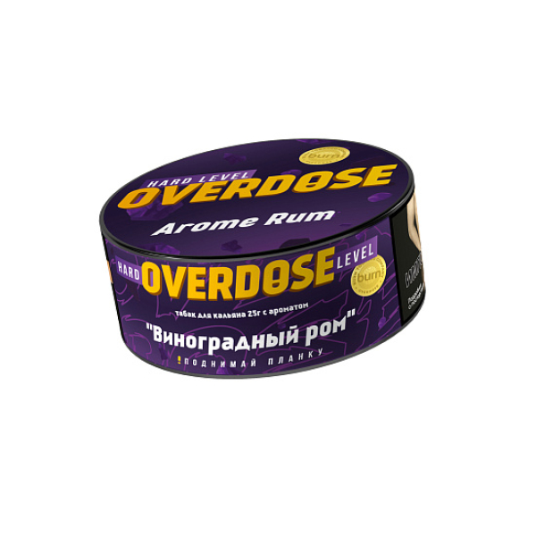 Табак Overdose Aroma Rum (Виноградный ром) 25 гр в Якутске