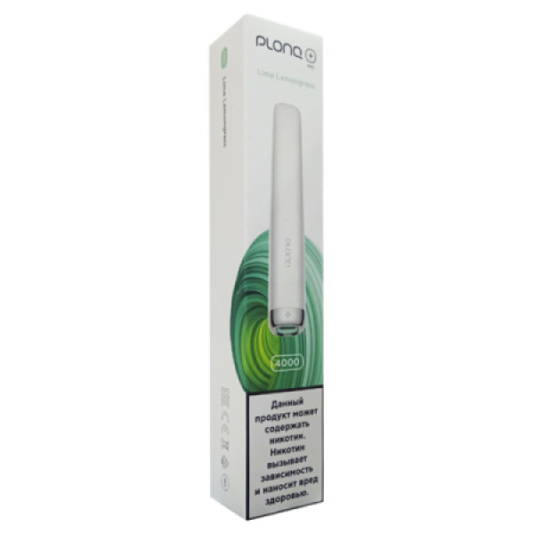 Plonq Plus Pro Lime Lemongrass 4000 тяг в Якутске