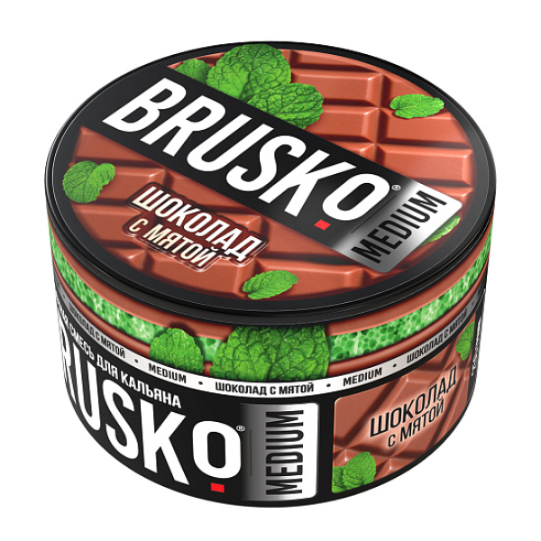 Смесь Brusko Шоколад с мятой 250 гр в Якутске