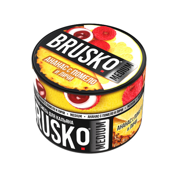 Смесь Brusko Ананас с помело и личи 50 гр в Якутске