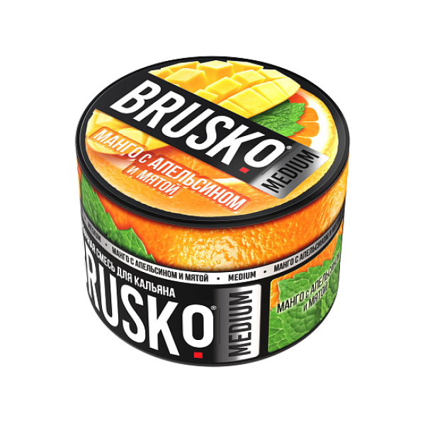 Смесь Brusko Манго с апельсином и мятой 50 гр в Якутске