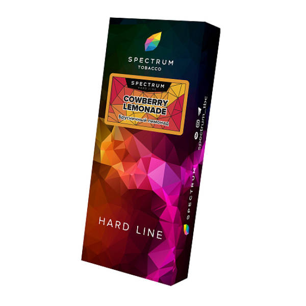Табак SPECTRUM HL COWBERRY LEMONADE  100 грамм в Якутске