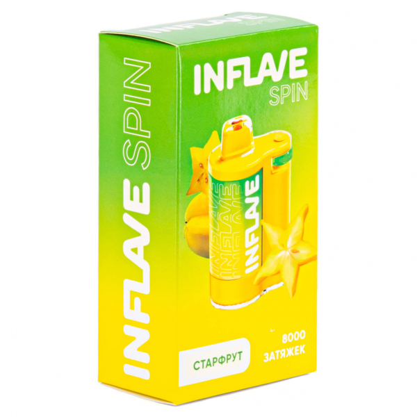 INFLAVE SPIN Старфрут (8000 затяжек) в Якутске