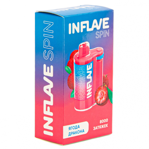 INFLAVE SPIN Ягода Дракона (8000 затяжек) в Якутске