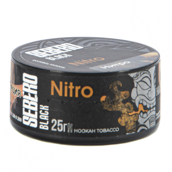 Табак Sebero Black Nitro  25 грамм в Якутске