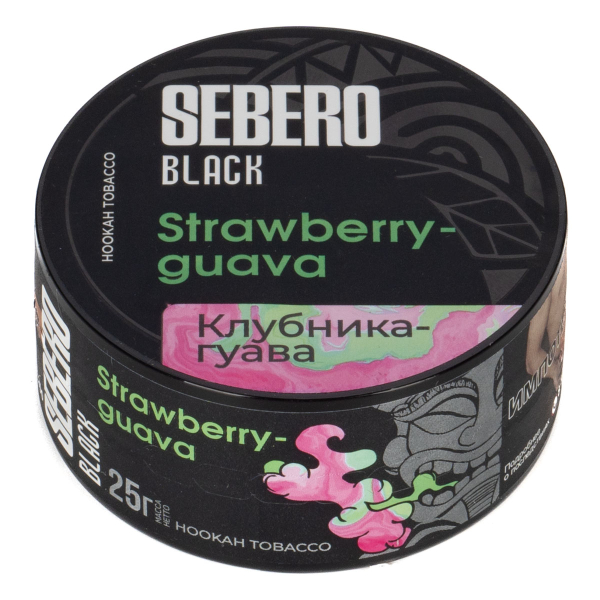 Табак Sebero Black Strawberry Guava  25 грамм в Якутске
