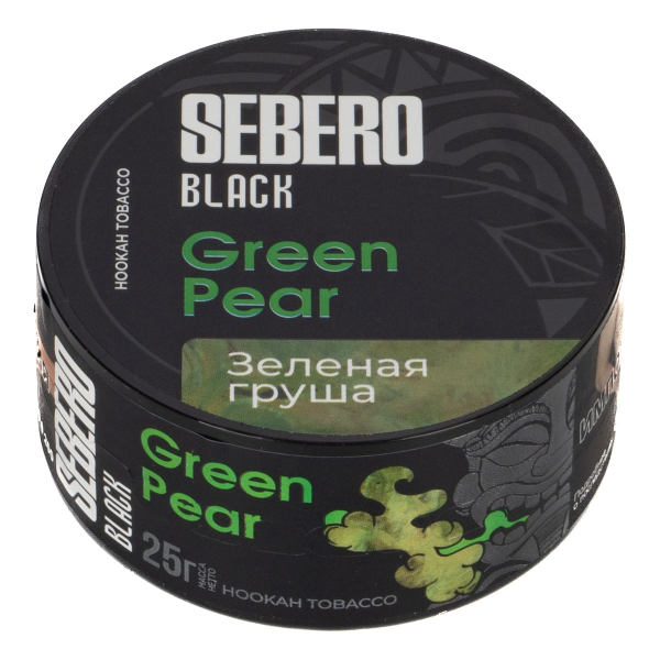 Табак Sebero Black Green Pear  25 грамм в Якутске
