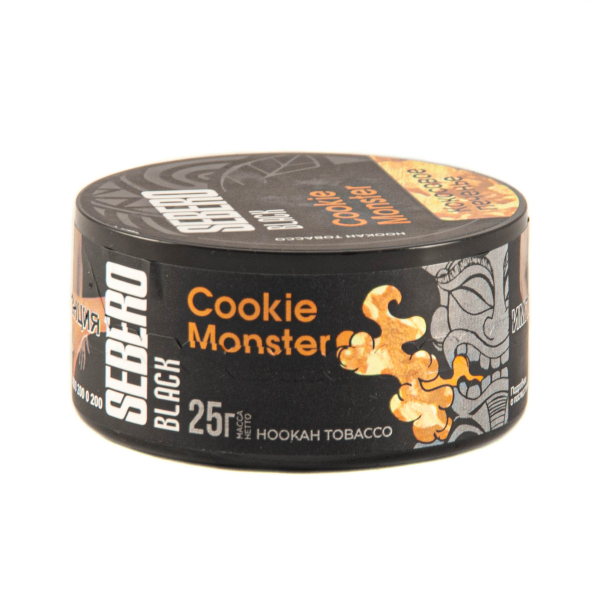 Табак Sebero Black Cookie Monster  25 грамм в Якутске