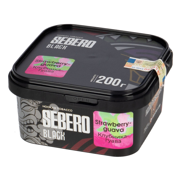 Табак Sebero Black Strawberry Guava  200 грамм в Якутске