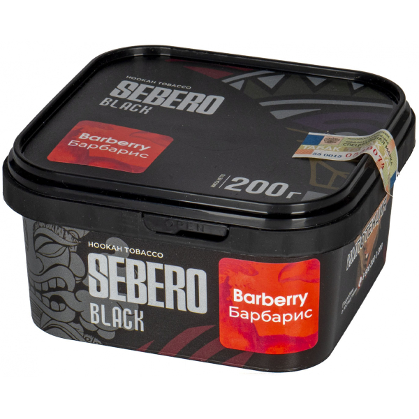Табак Sebero Black Barberry  200 грамм в Якутске