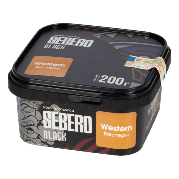 Табак Sebero Black Western  200 грамм в Якутске