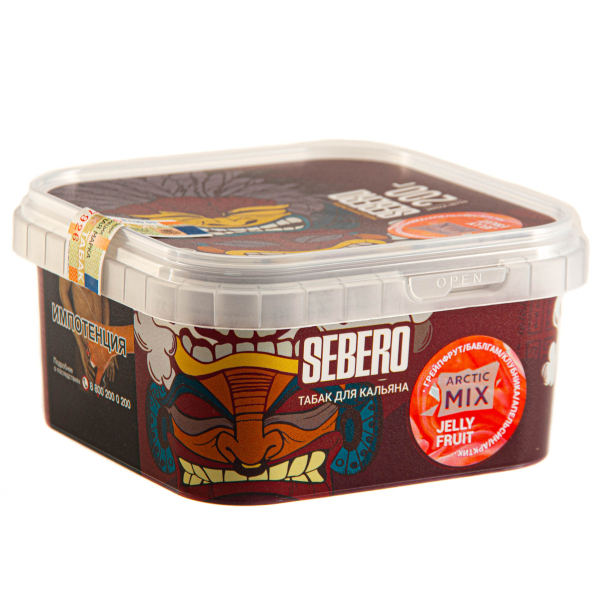 Табак Sebero Arctic Mix Jelly fruit  200 грамм в Якутске