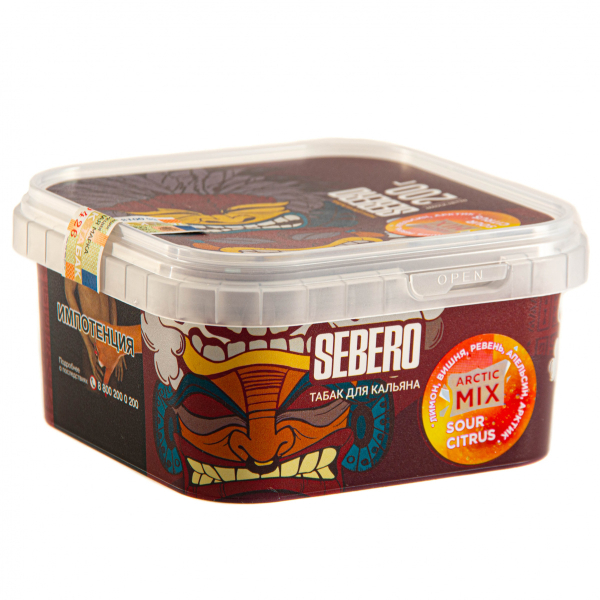 Табак Sebero Arctic Mix Sour citrus  200 грамм в Якутске