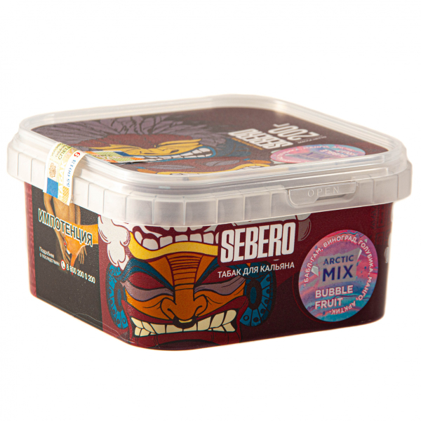 Табак Sebero Arctic Mix Bubble fruit  200 грамм в Якутске