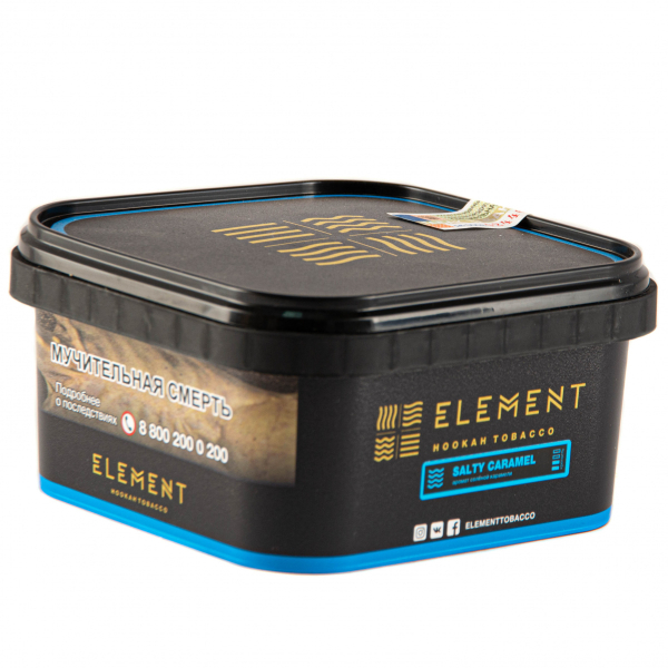 Табак Element ВОДА Salty Caramel  200 грамм в Якутске