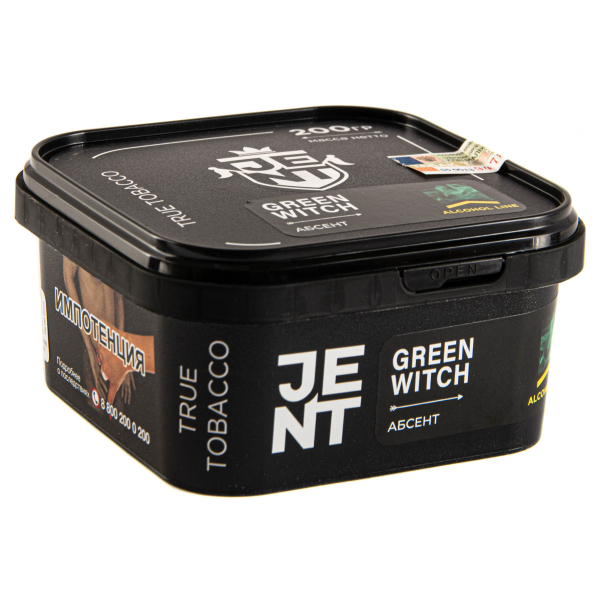 Табак JENT Green Witch (Абсент)  200 грамм в Якутске