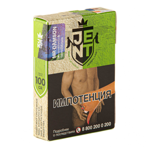 Табак JENT Mr Damson (Чернослив)  100 грамм в Якутске