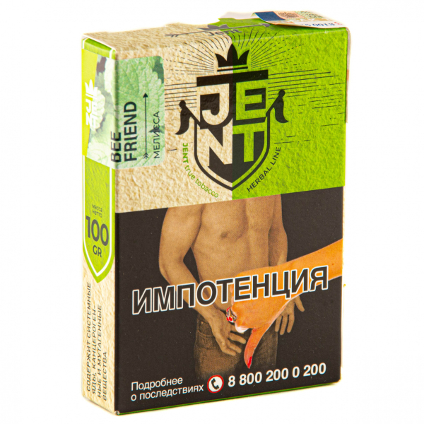 Табак JENT Bee Friend (Мелисса)  100 грамм в Якутске