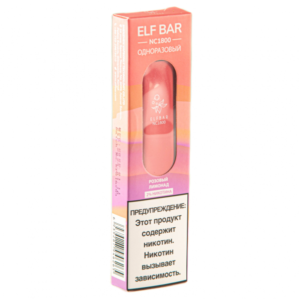 ELF BAR NC Pink Lemonade (1800 затяжек) 20 мг в Якутске